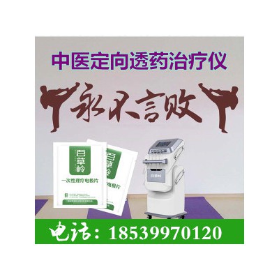 透药我只选百草岭中频脉冲导入仪