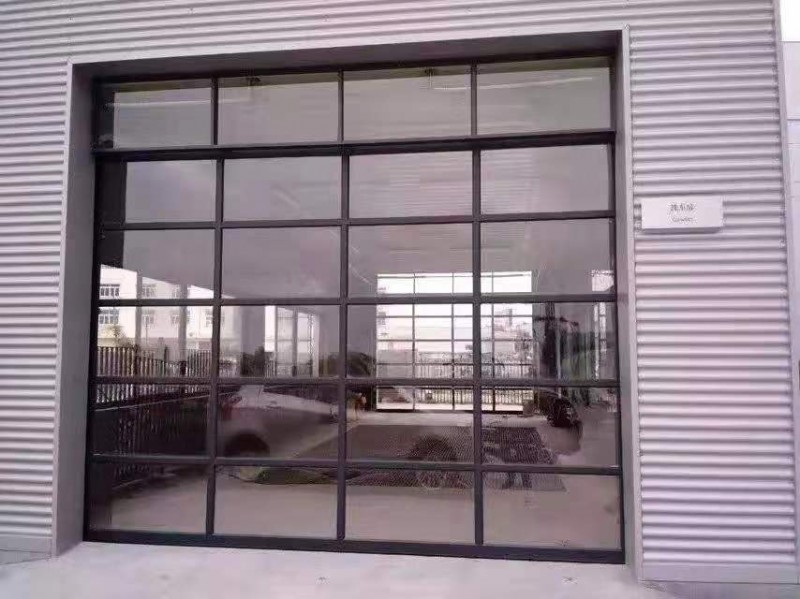 4S店透視門定制_透明提升門生產(chǎn)_透明滑升門廠家