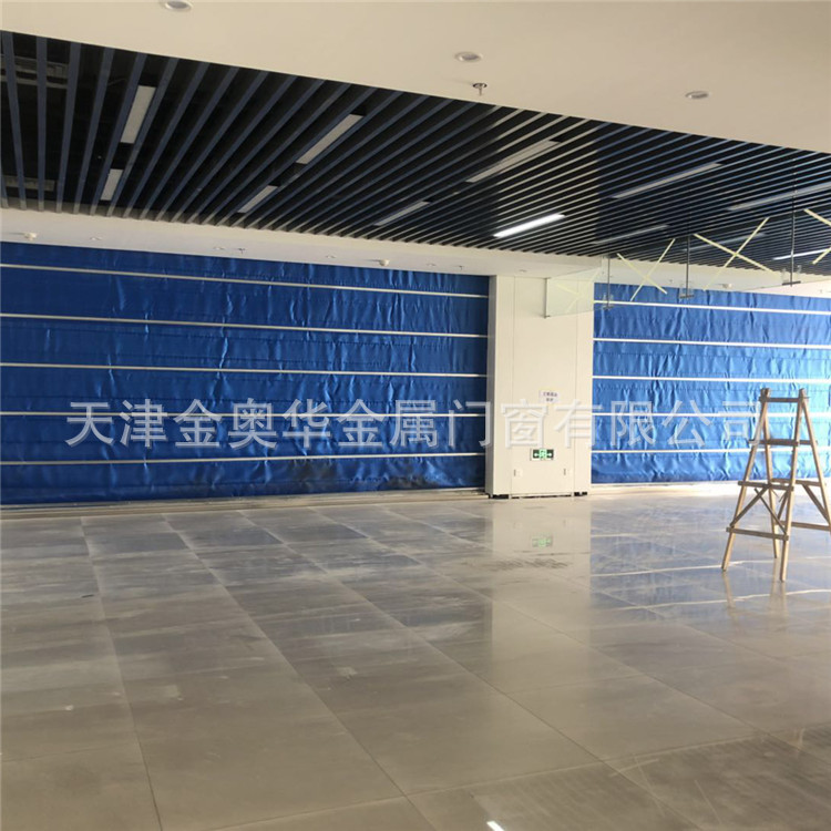 無(wú)極布防火卷簾門 (3)