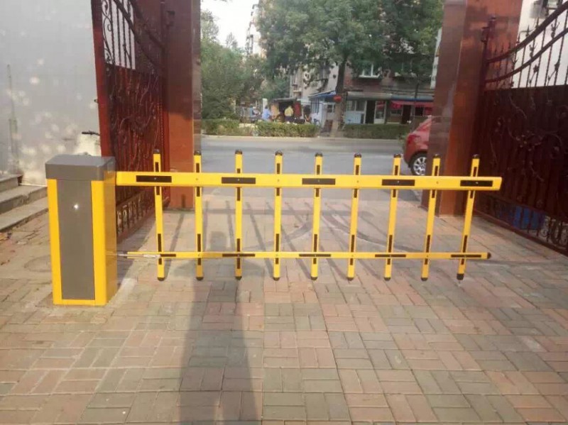 自动识别车牌道闸机  商场写字楼车牌识别系统 停车场门禁道闸