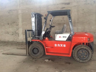 天津七吨叉车  个人沙场倒闭  急卖叉车 7吨叉车