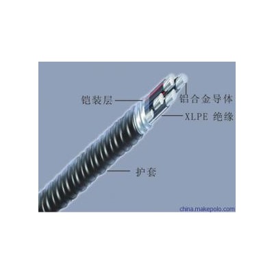 天津津猫电缆厂家 ACWU90联锁铠装铝合金电缆