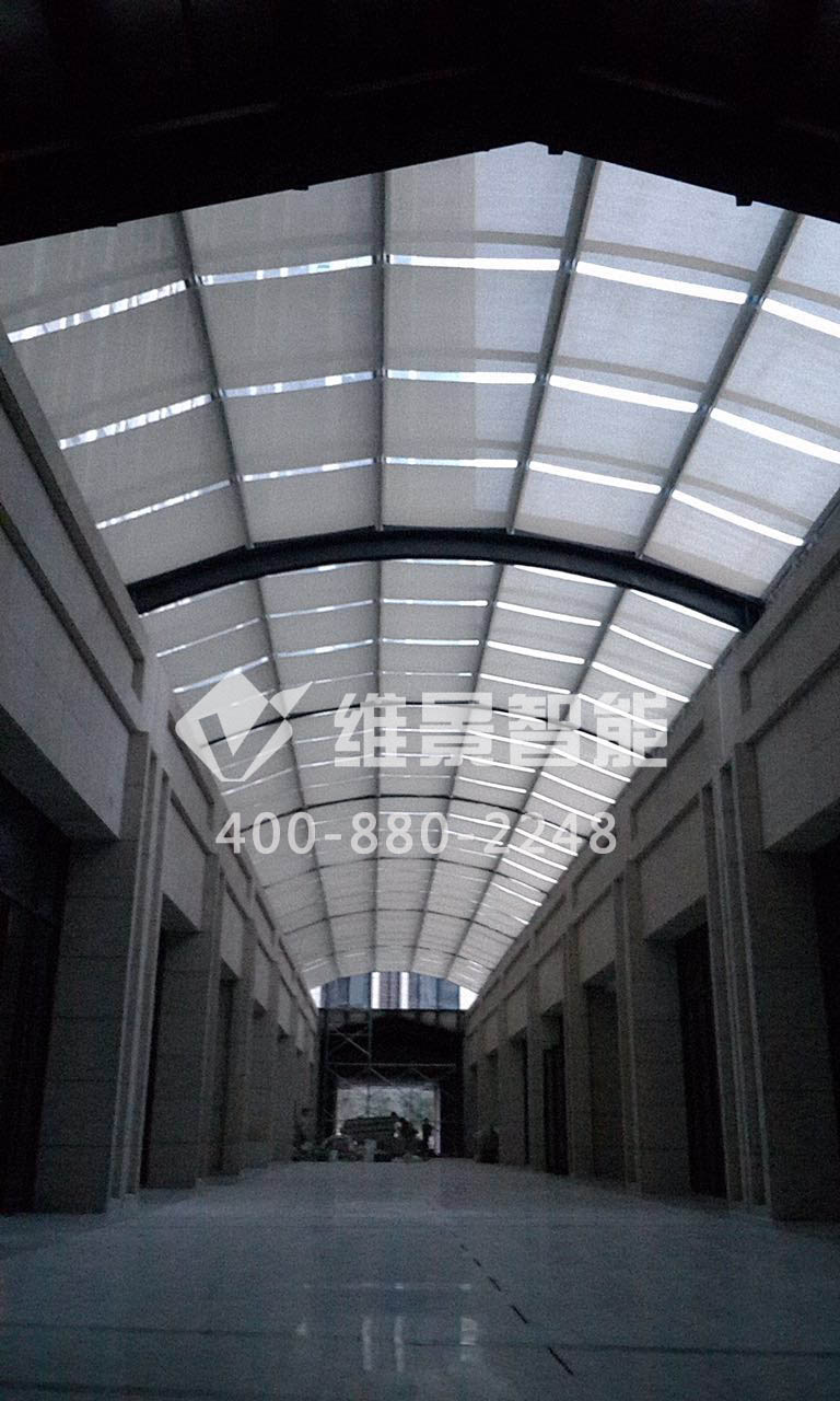 电动遮阳帘 电动天棚帘 电动遮阳棚  维景智能
